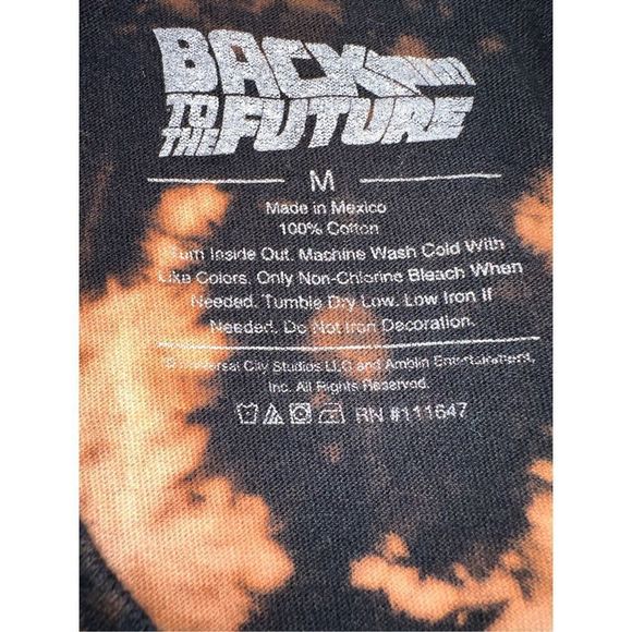Back to the Future Bleached Tee - Picture 4 of 4